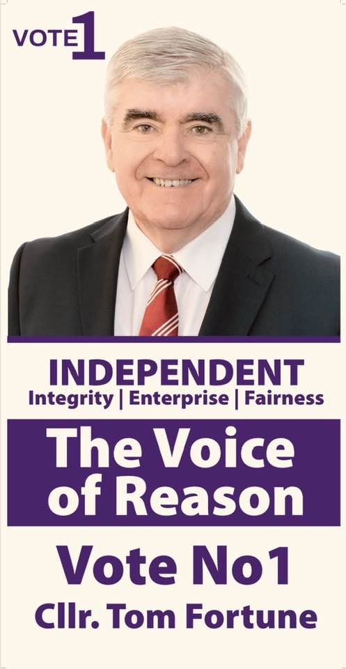 Independent Cllr. Tom Fortune